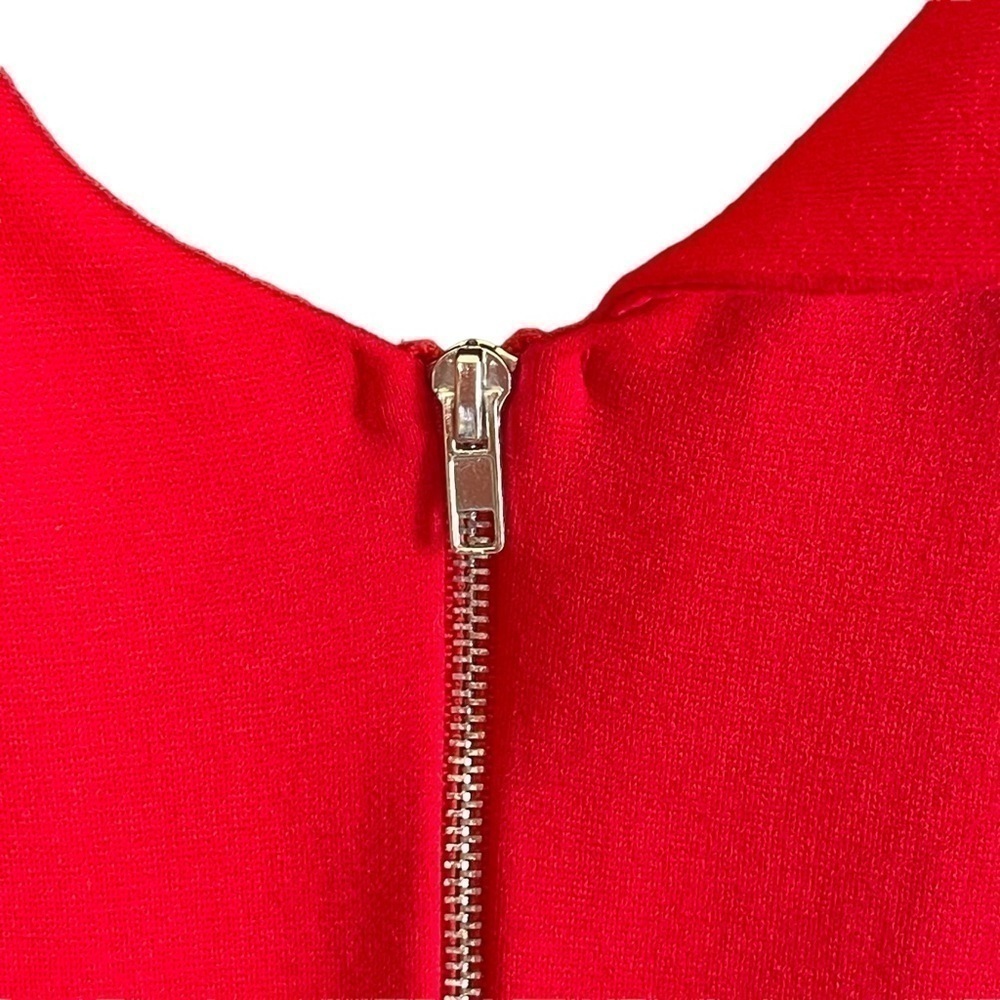 Euc Lulus formal/dressy sleeveless top, red, size medium. - Picture 5 of 12